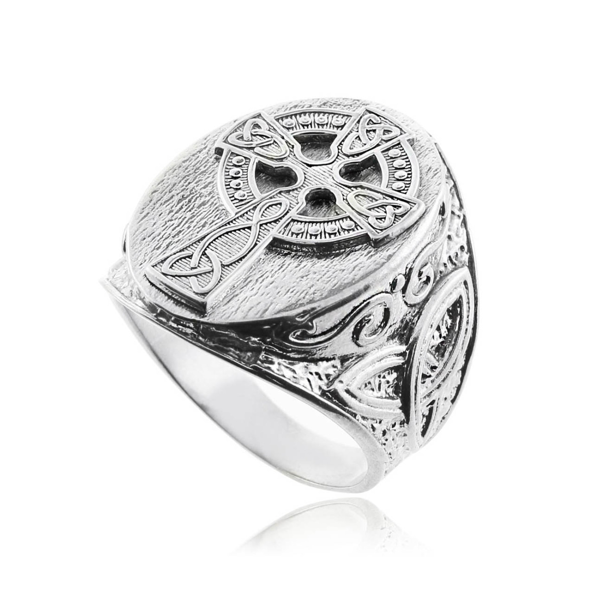 Mens Ring in Silver - Gold Boutique GOOFASH