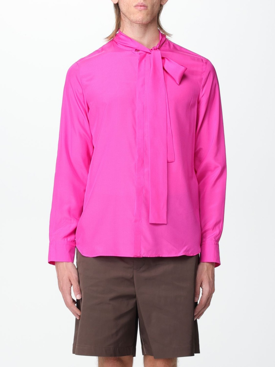 Men's Shirt in Pink Valentino - Giglio GOOFASH