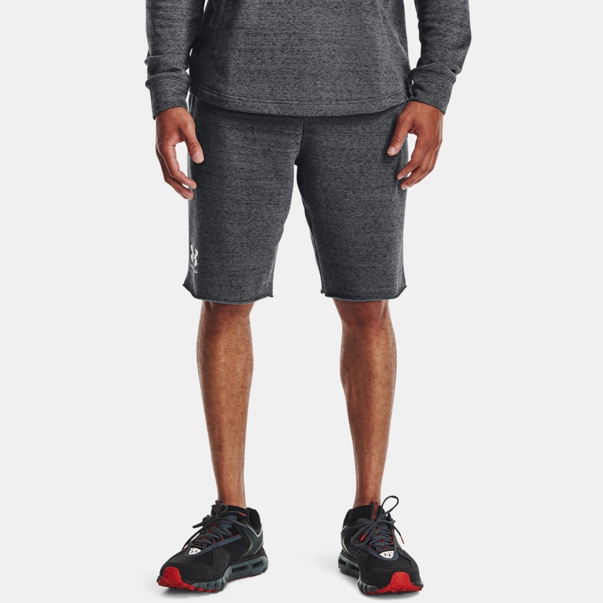 Men's Shorts - Grey - Under Armour GOOFASH