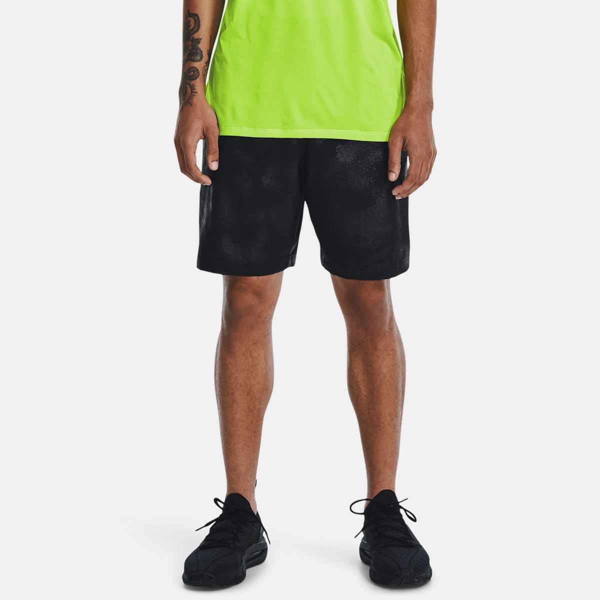 Men's Shorts in Black from Under Armour GOOFASH