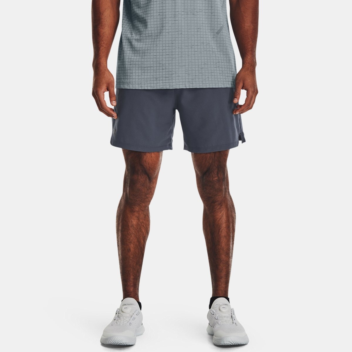 Mens Shorts in Grey from Under Armour GOOFASH