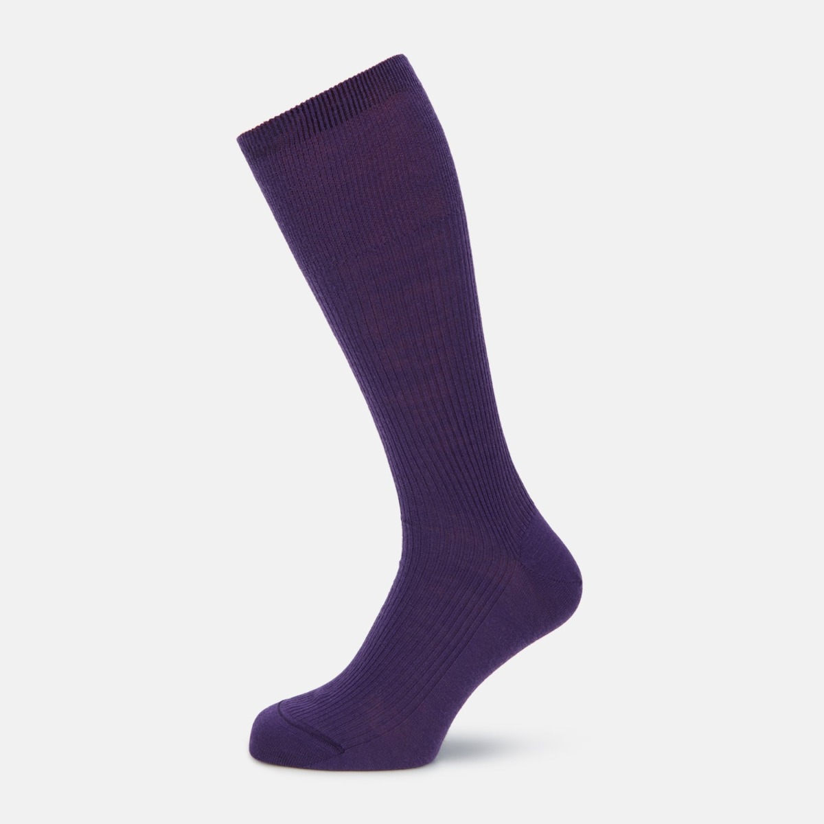 Mens Socks in Purple Turnbull & Asser - Turnbull And Asser GOOFASH