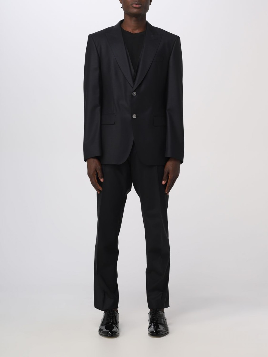 Men's Suit Black - Hugo Boss - Giglio GOOFASH