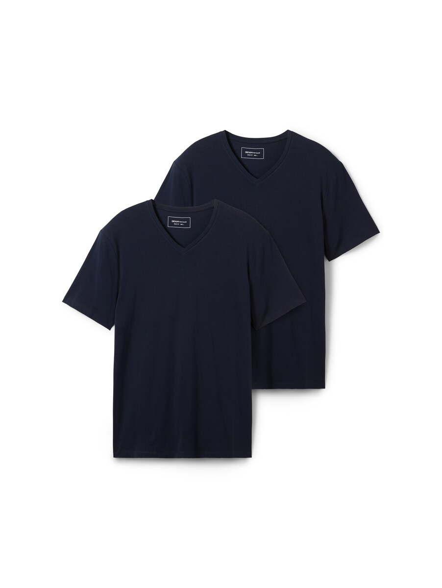 Men's T-Shirt - Blue - Tom Tailor GOOFASH