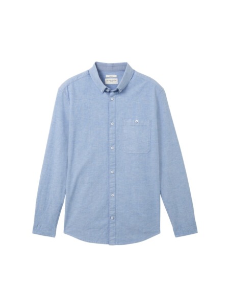 Men's T-Shirt Blue - Tom Tailor GOOFASH
