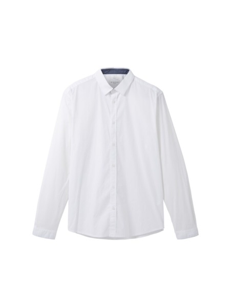 Men's T-Shirt White Tom Tailor GOOFASH