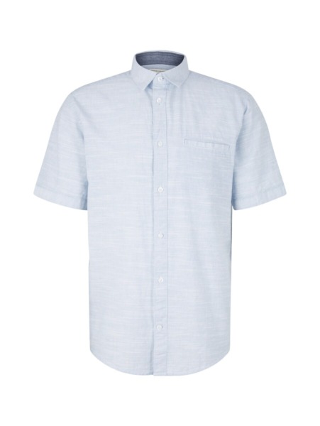 Men's T-Shirt in Blue Tom Tailor GOOFASH