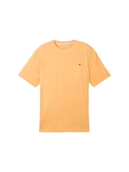 Mens T-Shirt in Orange - Tom Tailor GOOFASH