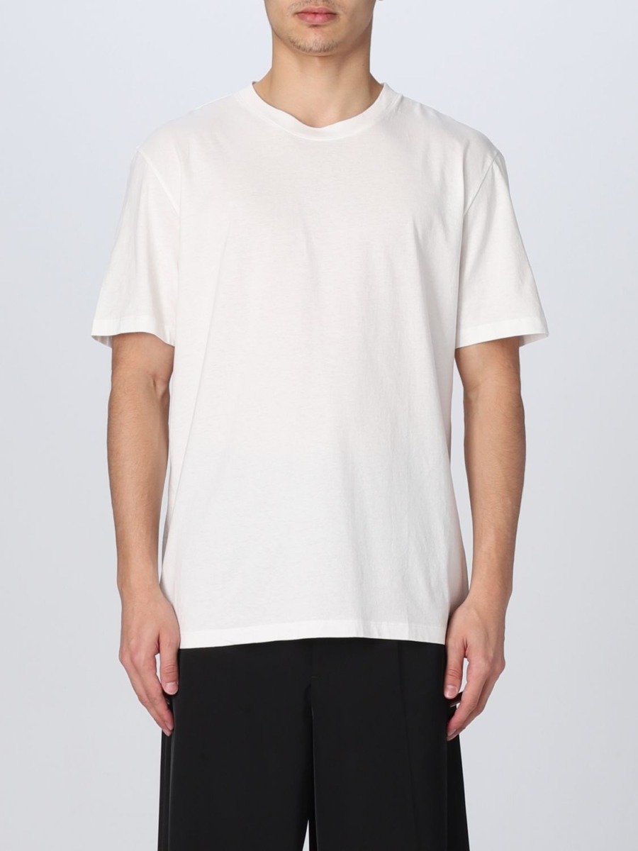 Men's T-Shirt in White Maison Margiela - Giglio GOOFASH