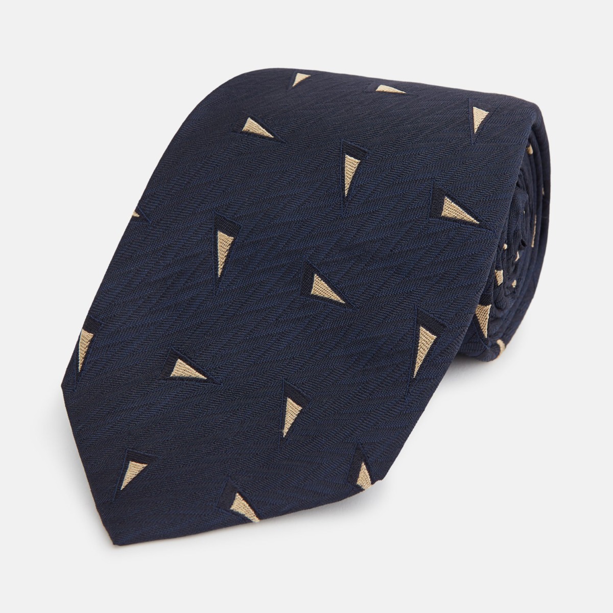 Men's Tie in Blue from Turnbull And Asser GOOFASH