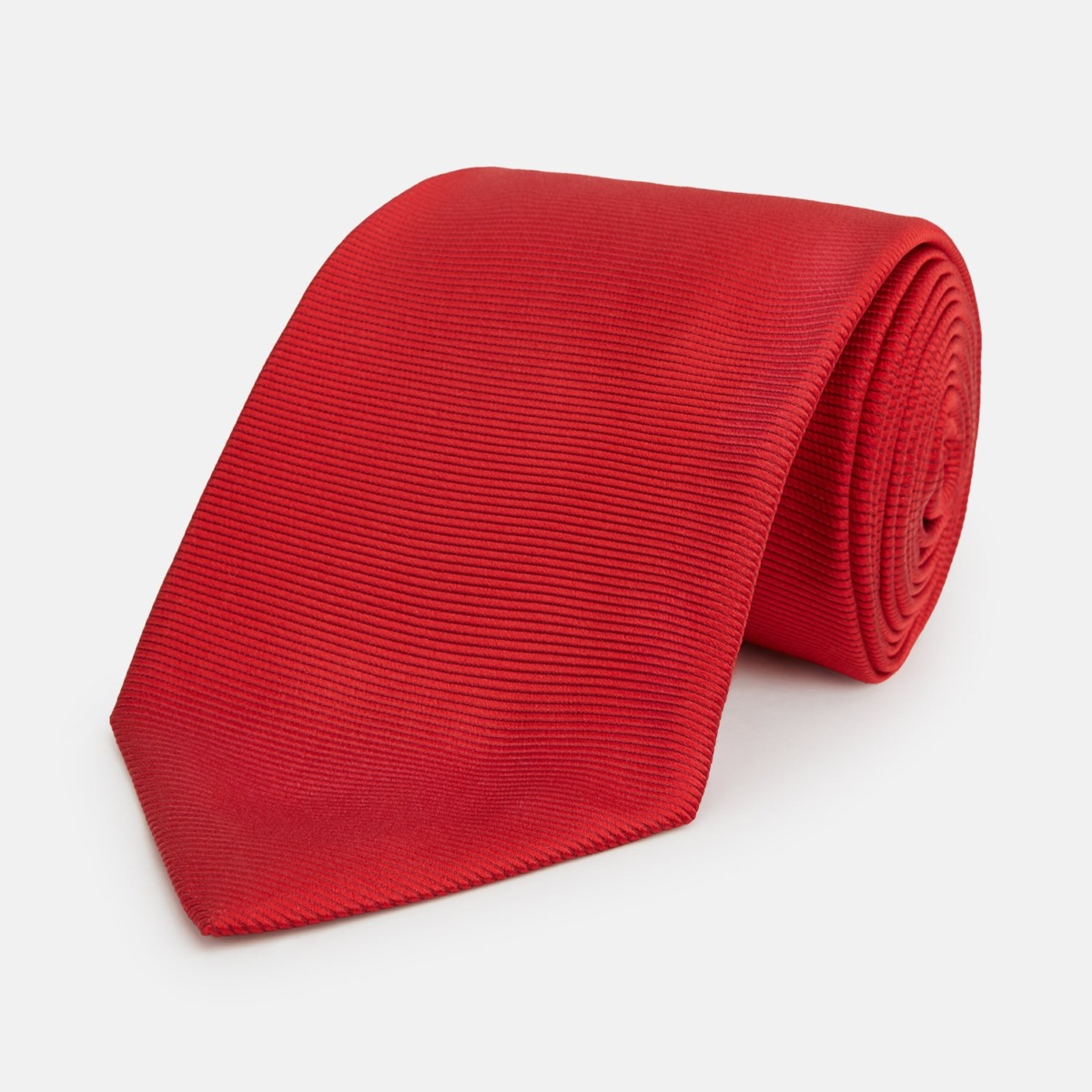 Mens Tie in Red Turnbull And Asser Turnbull & Asser GOOFASH