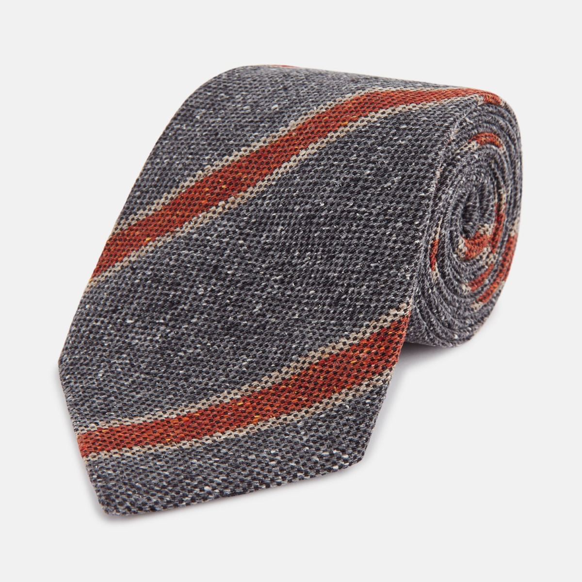 Mens Tie in Red by Turnbull And Asser GOOFASH