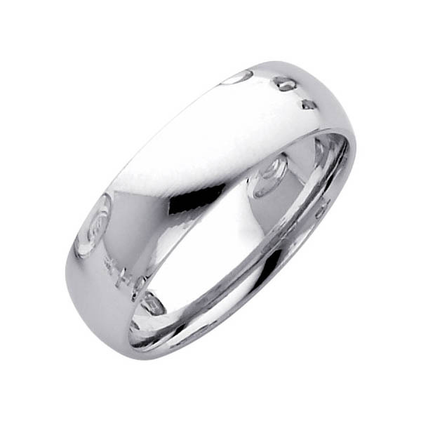 Men's Wedding Ring White - Gold Boutique GOOFASH