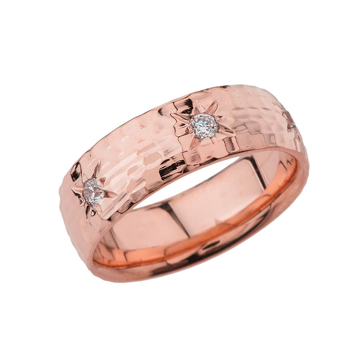 Men's Wedding Ring in Rose Gold Boutique GOOFASH
