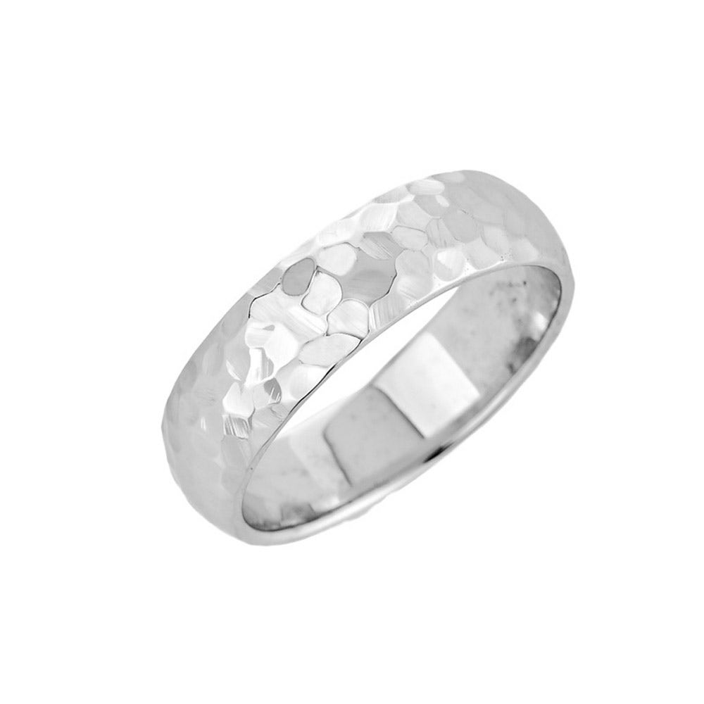 Men's Wedding Ring in White from Gold Boutique GOOFASH