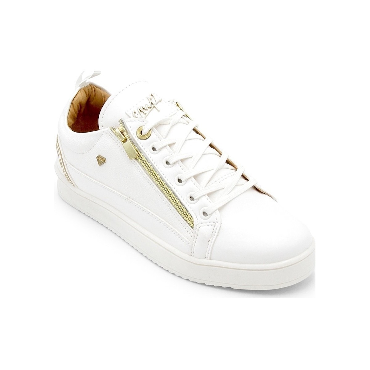 Men's White Sneakers - Spartoo GOOFASH