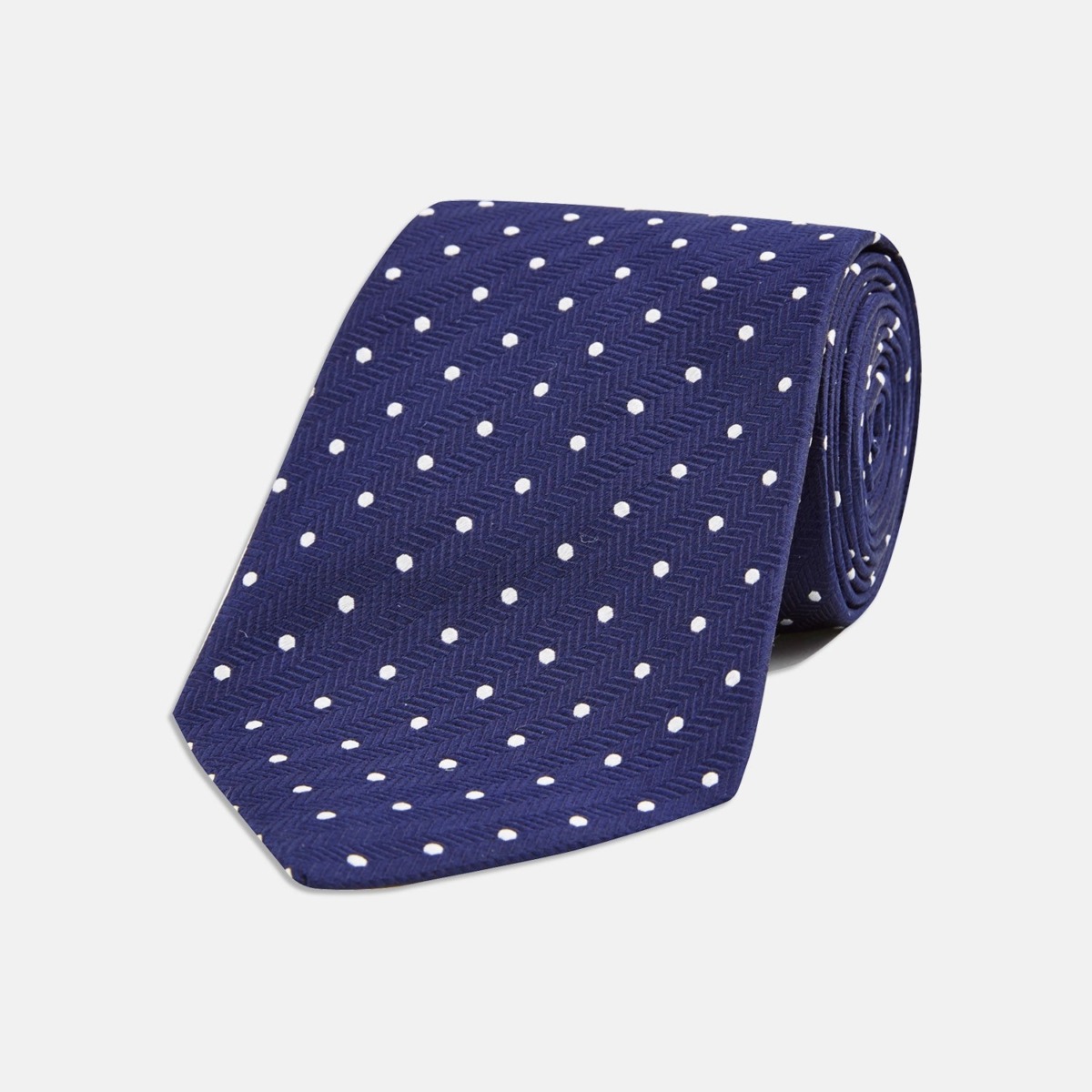 Men's White Tie by Turnbull And Asser GOOFASH