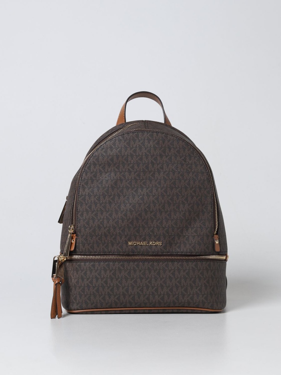 Michael Kors Backpack in Brown for Woman from Giglio GOOFASH