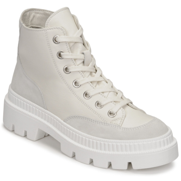 Minelli Womens Sneakers White from Spartoo GOOFASH