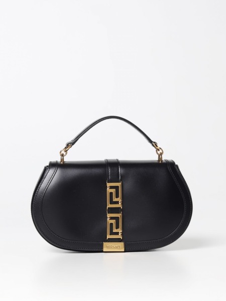 Mini Bag in Black Versace Giglio Woman GOOFASH