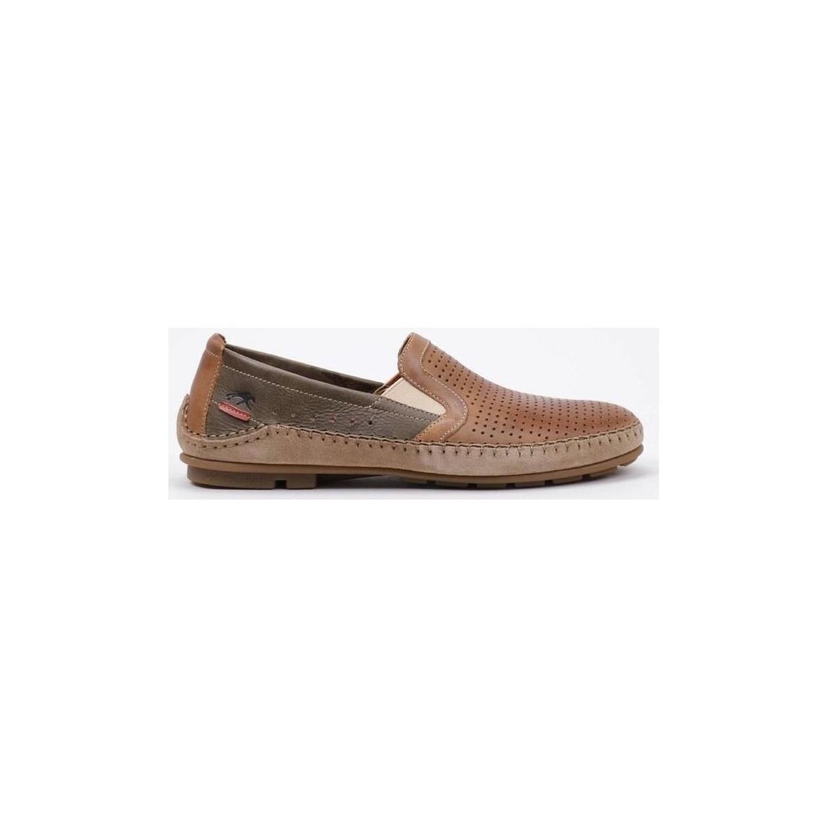 Moccasins in Brown for Man by Spartoo GOOFASH
