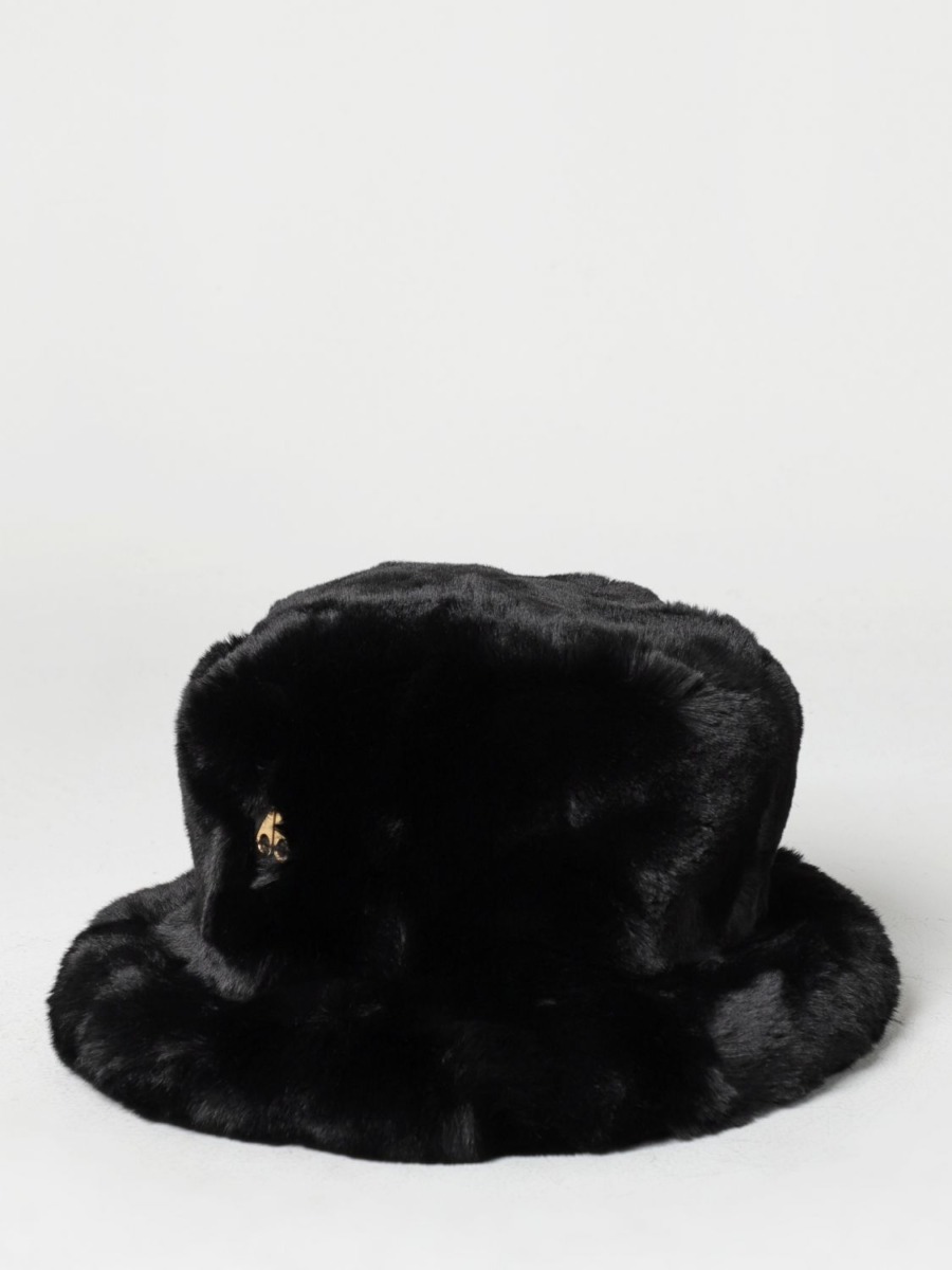 Moose Knuckles Hat Black from Giglio GOOFASH