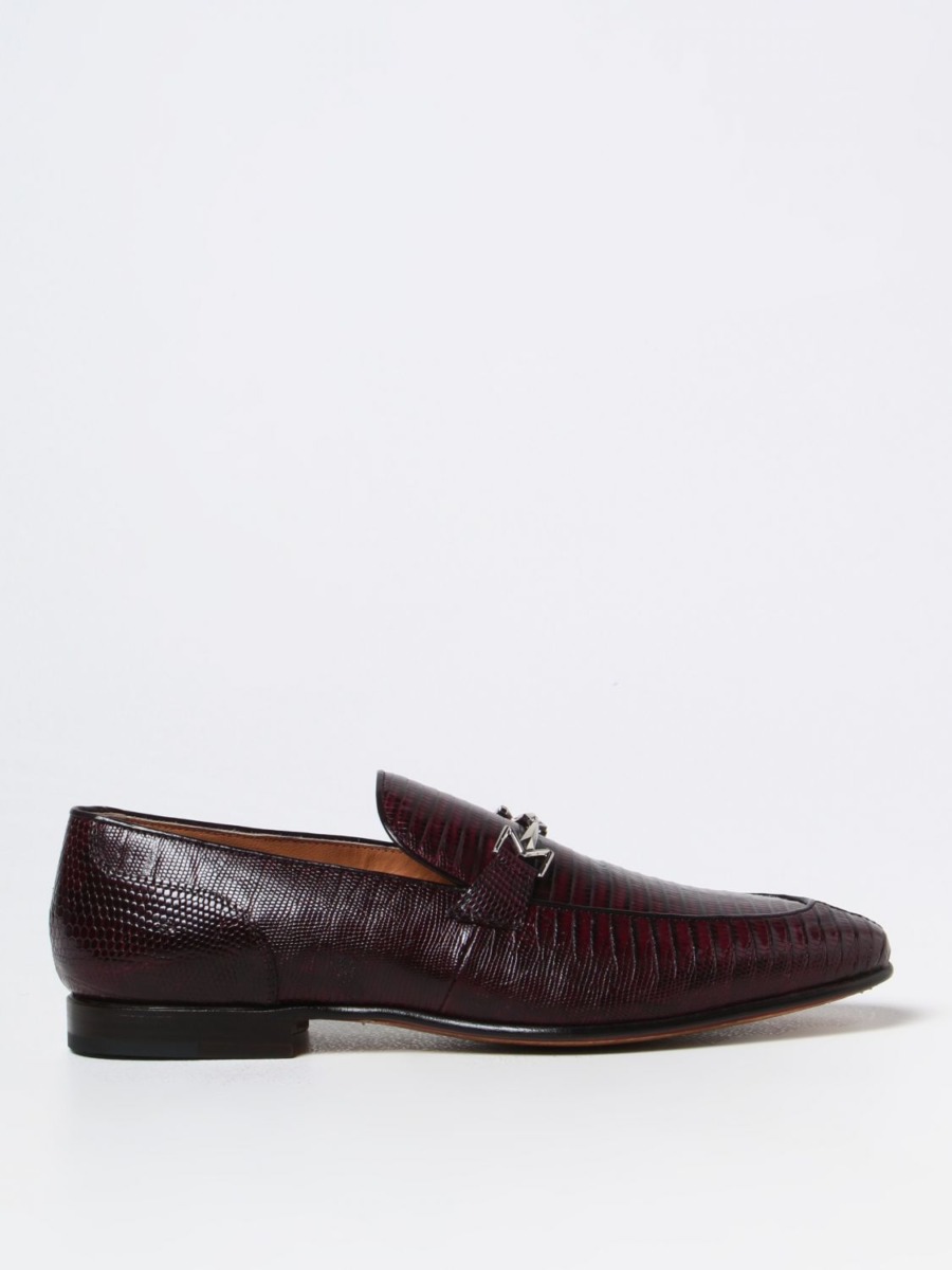 Moreschi - Gents Loafers Red - Giglio GOOFASH