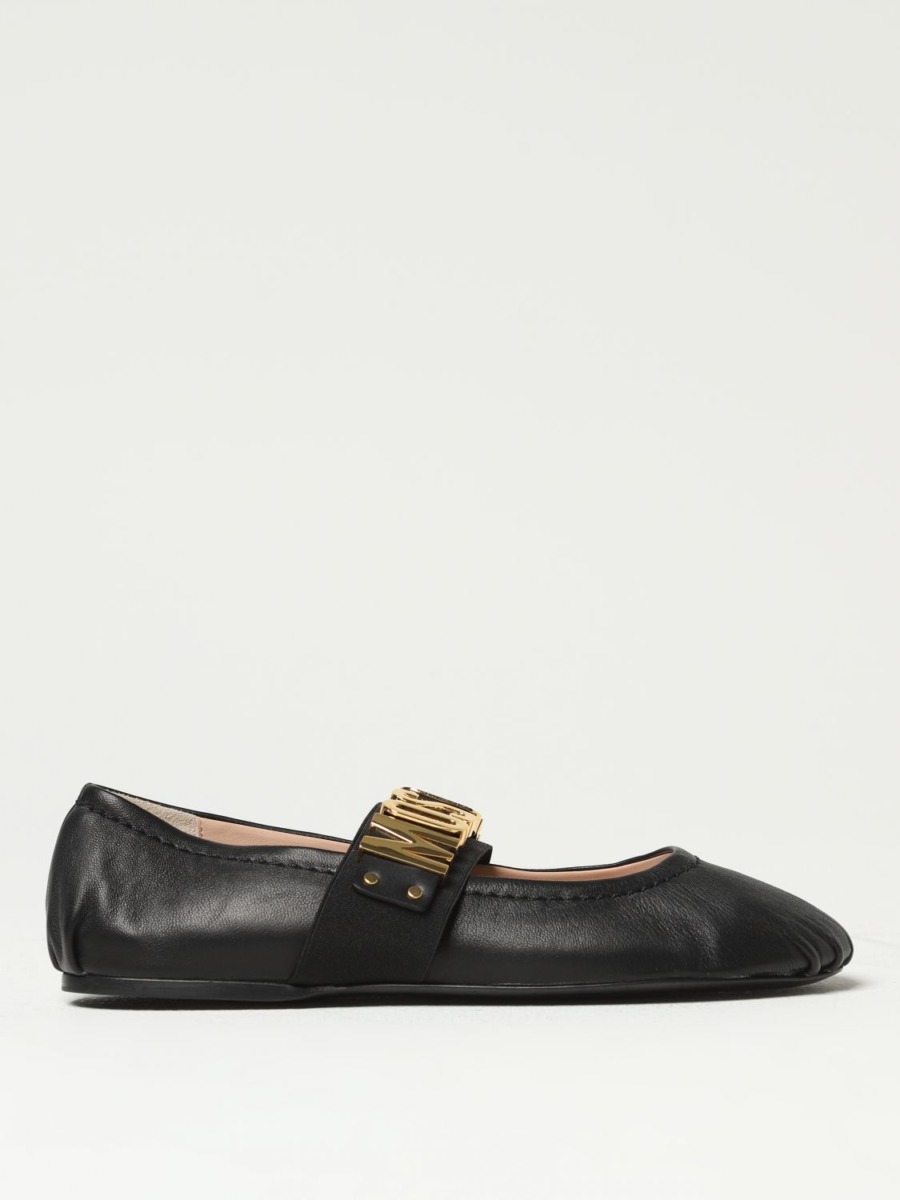 Moschino - Ballet Pumps Black for Women from Giglio GOOFASH