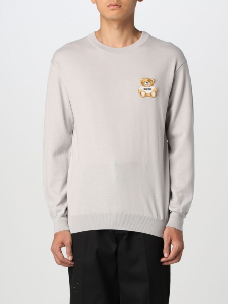 Moschino - Gents Jumper in Grey at Giglio GOOFASH