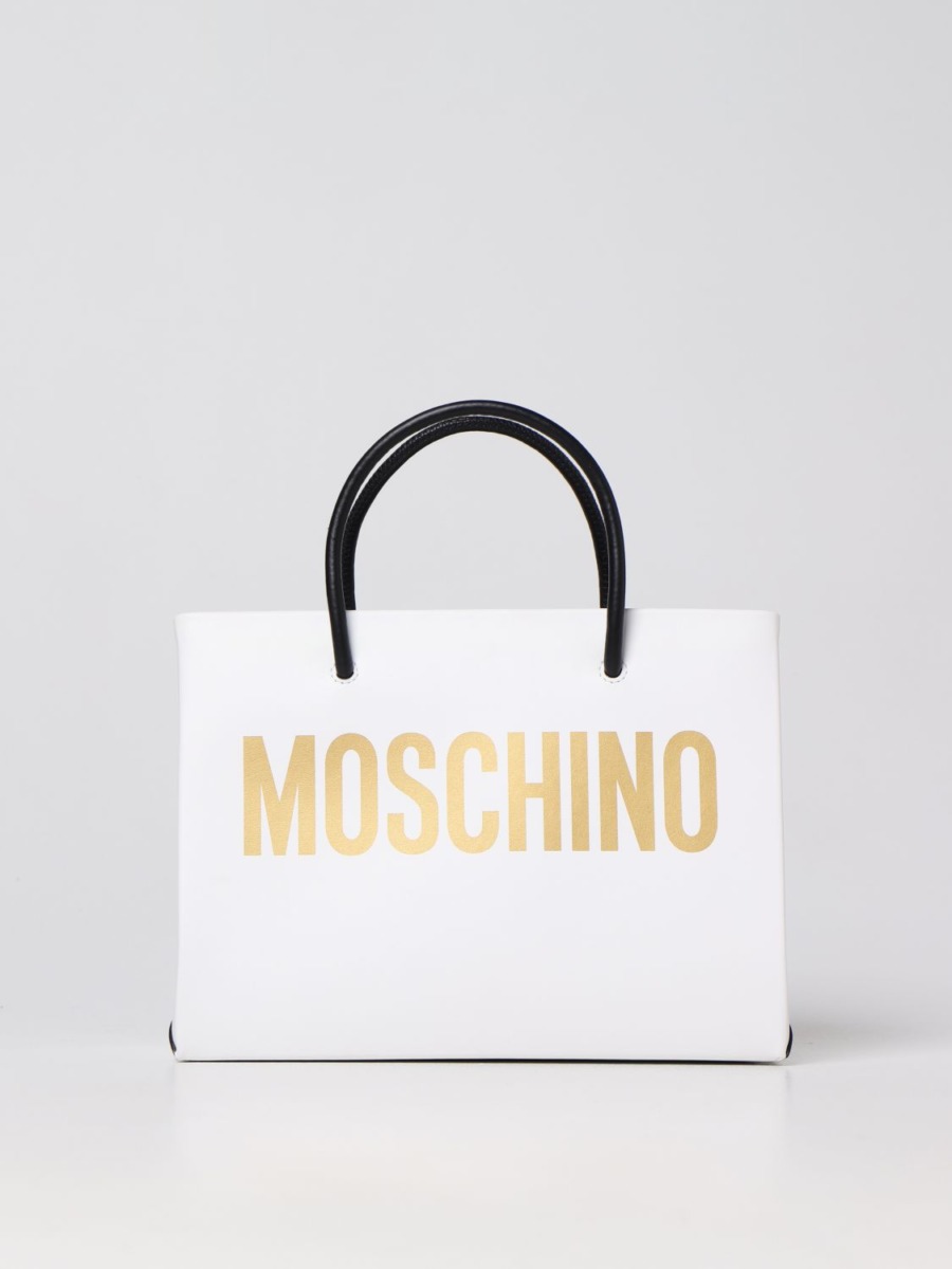 Moschino - Tote Bag White - Giglio GOOFASH