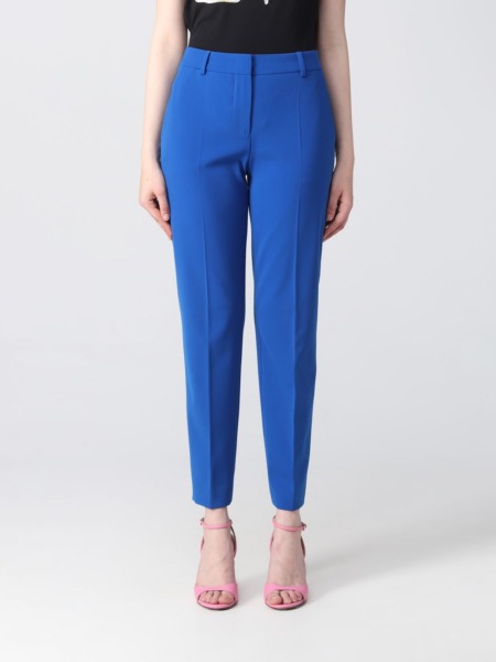 Moschino Trousers in Blue at Giglio GOOFASH