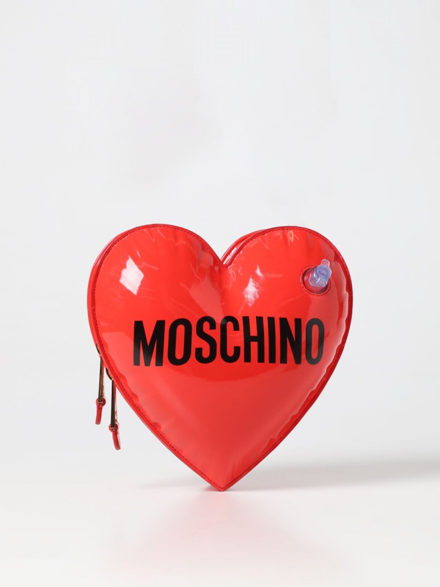 Moschino Women Shoulder Bag Red Giglio GOOFASH