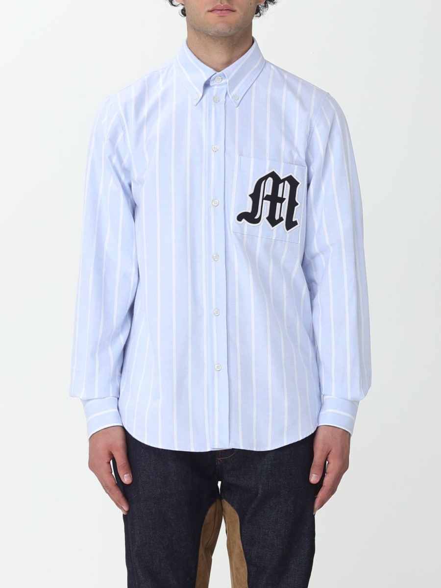 Msgm Blue Shirt from Giglio GOOFASH