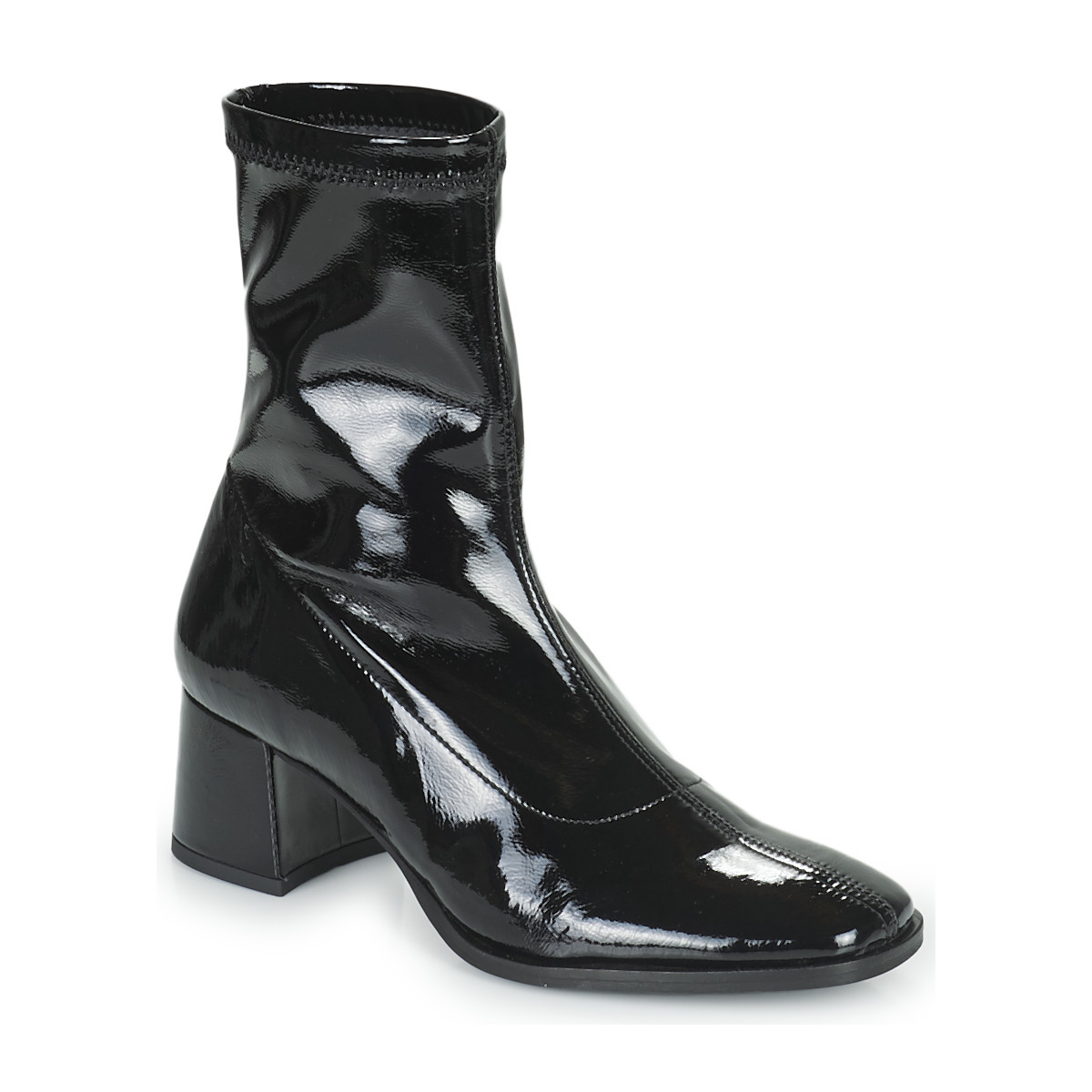 Myma Women's Black Ankle Boots at Spartoo GOOFASH