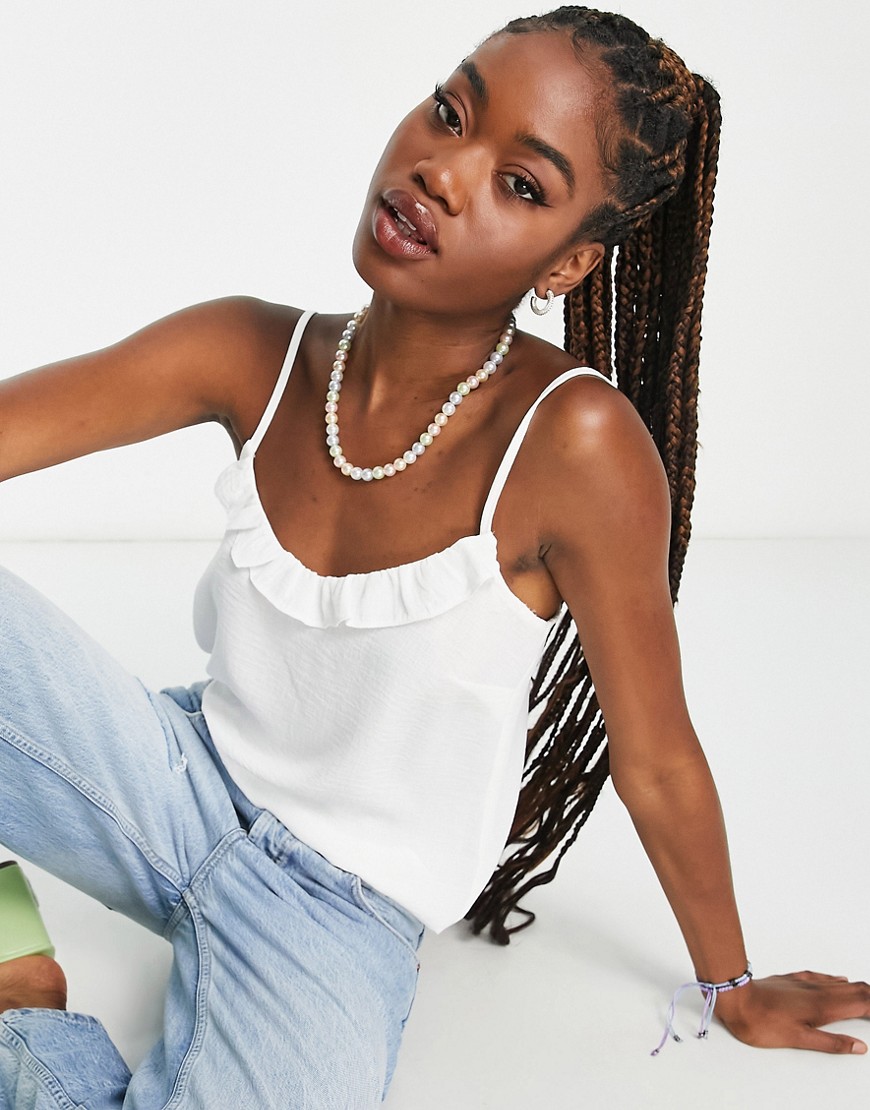 New Look - White Top by Asos GOOFASH