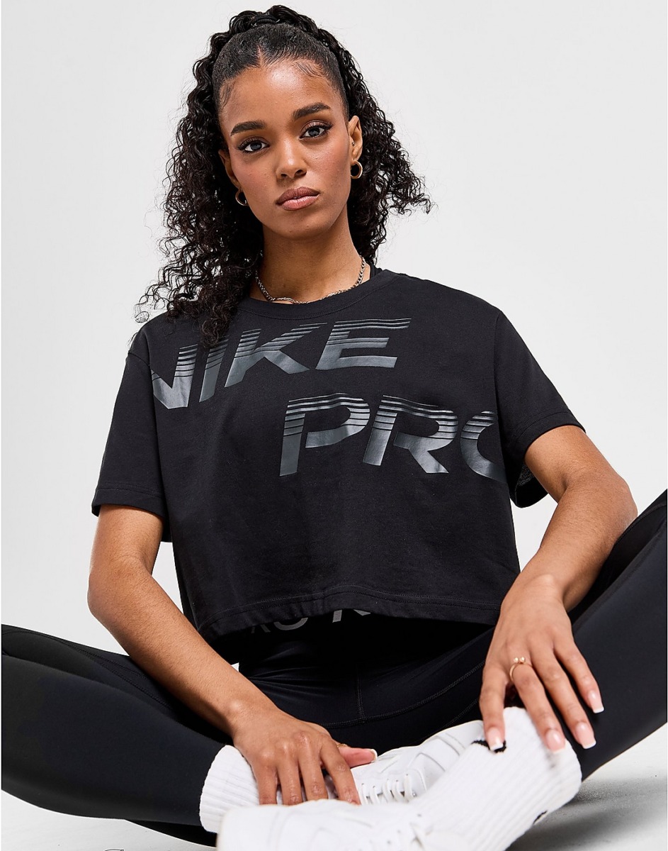 Nike Ladies Black T-Shirt from JD Sports GOOFASH