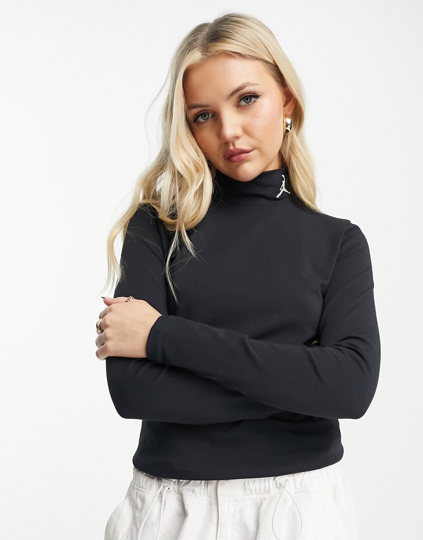 Nike - Long Sleeve Top in Black for Woman by Asos GOOFASH