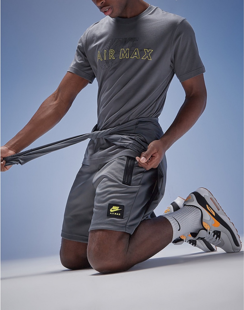 Nike - Men's Air Max Shorts Grey - JD Sports GOOFASH