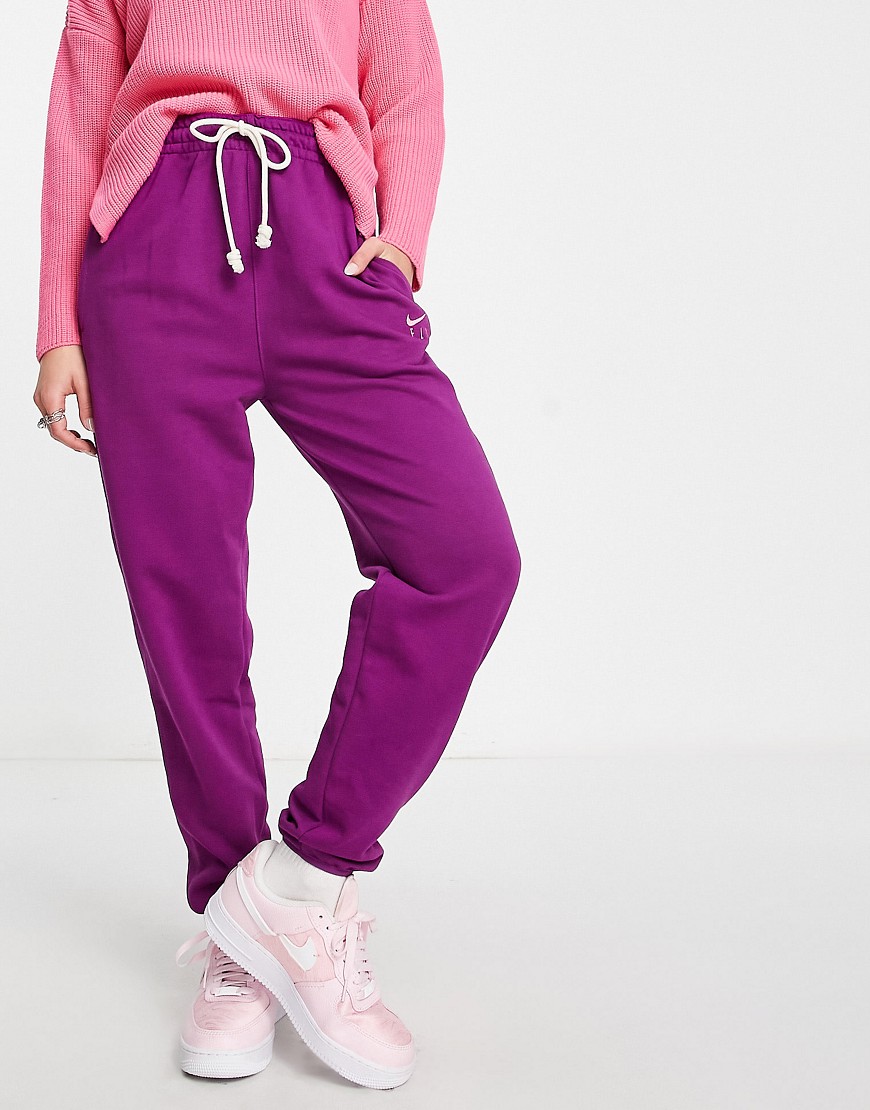 Nike Women Sweatpants Purple at Asos GOOFASH