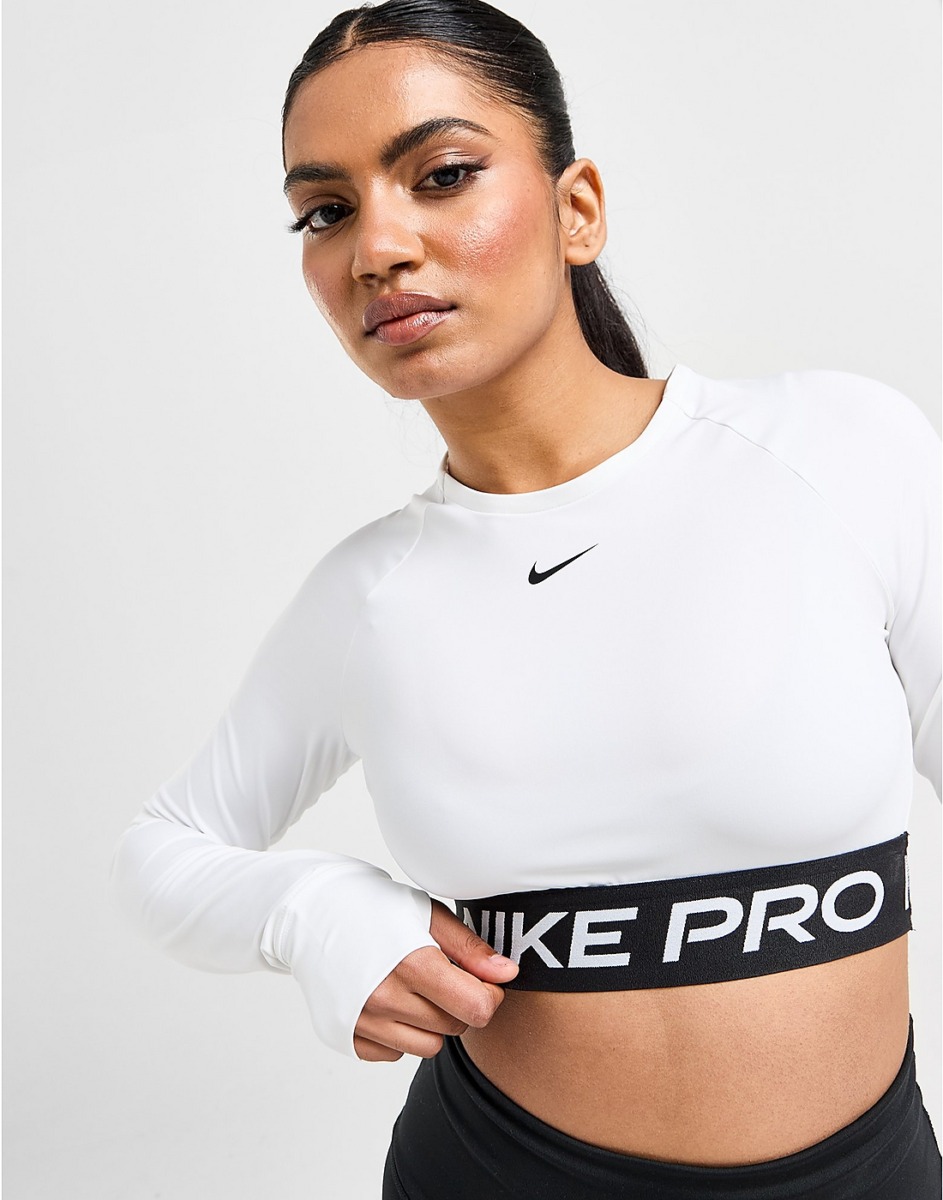 Nike Womens Crop Top White at JD Sports GOOFASH