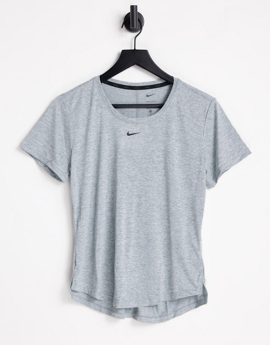 Nike - Womens T-Shirt Grey Asos GOOFASH