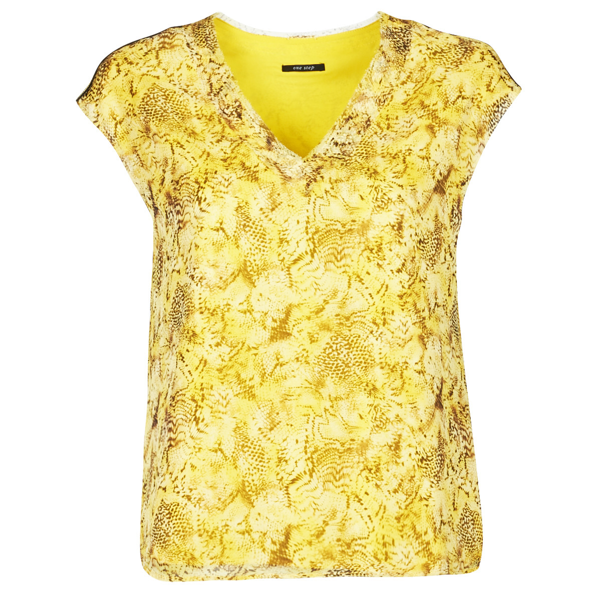 One Step Blouse in Yellow at Spartoo GOOFASH