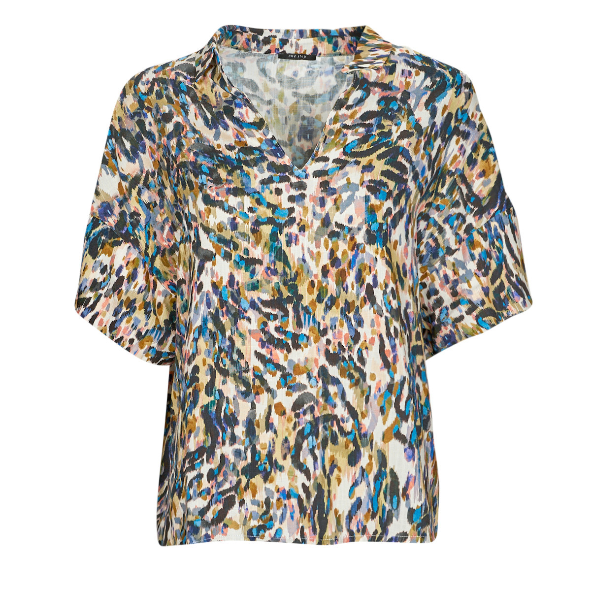 One Step - Multicolor Blouse by Spartoo GOOFASH