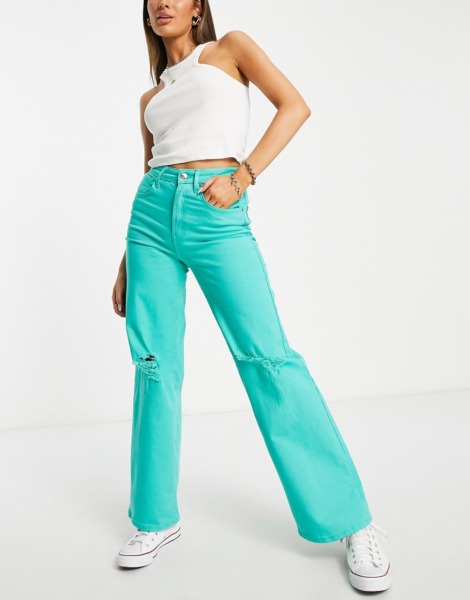 Only - Jeans Green for Woman from Asos GOOFASH