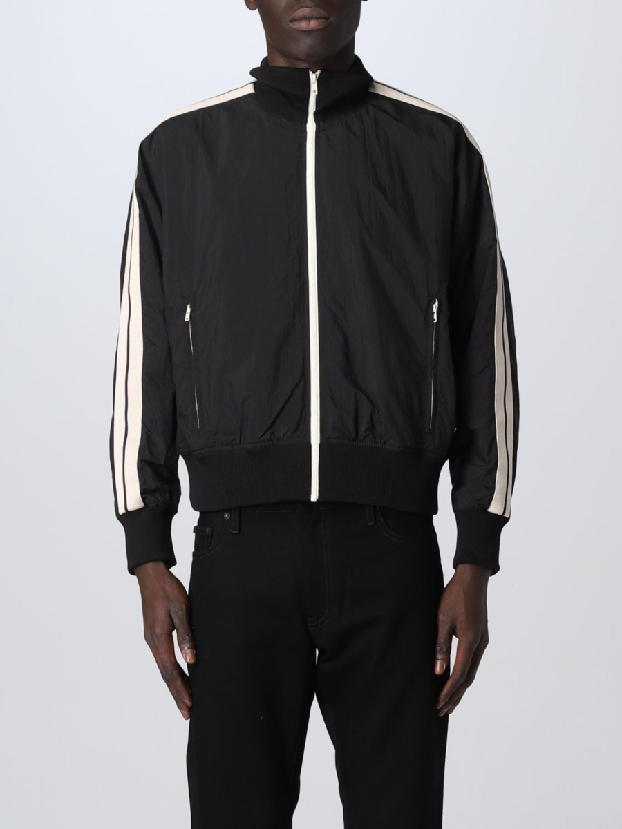 Palm Angels - Black Jacket for Men from Giglio GOOFASH