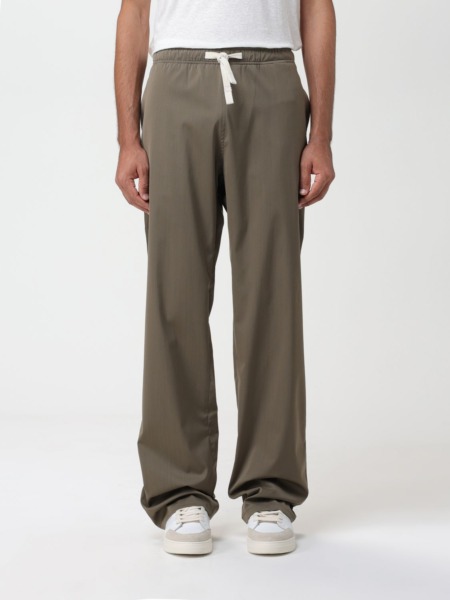 Palm Angels Man Trousers Green from Giglio GOOFASH