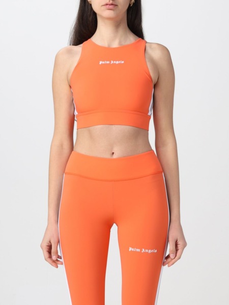 Palm Angels - Orange Top for Women by Giglio GOOFASH