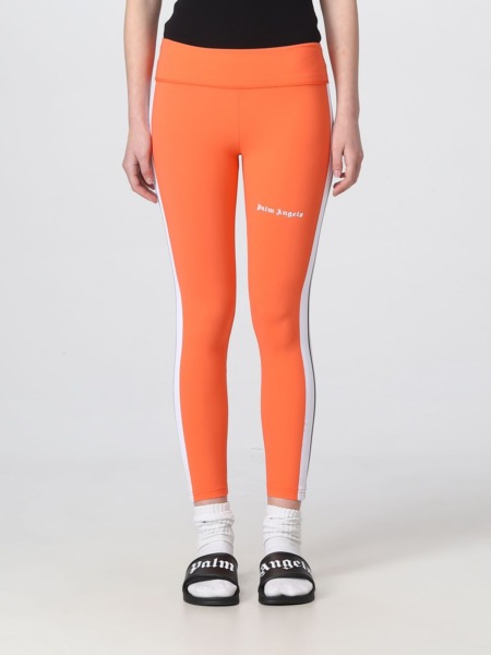Palm Angels - Orange Trousers for Woman from Giglio GOOFASH