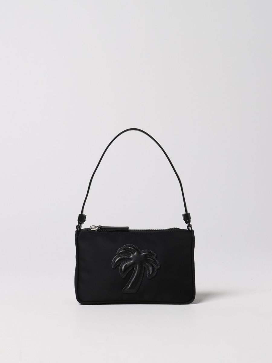 Palm Angels - Shoulder Bag in Black - Giglio Woman GOOFASH