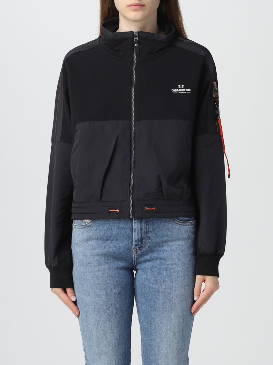 Parajumpers Women's Black Jacket at Giglio GOOFASH